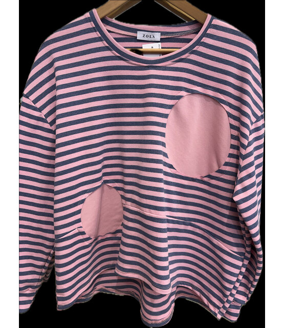 ZOLA STRIPED SWEAT 5070