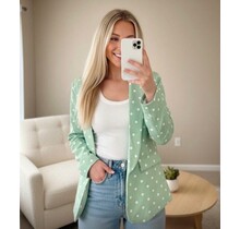 ROSY DAY POLKA DOT BLAZER 8289