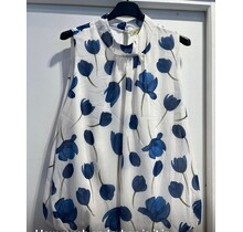 LATINO SLEEVELESS PRINT TOP 2090