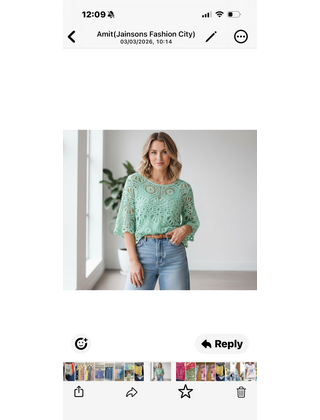 JAINSON LACE TOP 4657