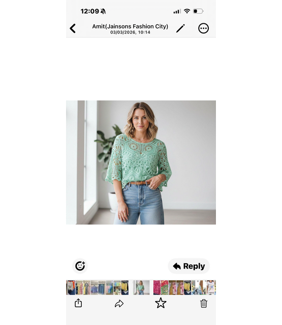 JAINSON LACE TOP 4657