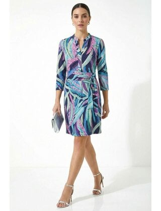 MARC ANGELO PRINT DRESS 1226