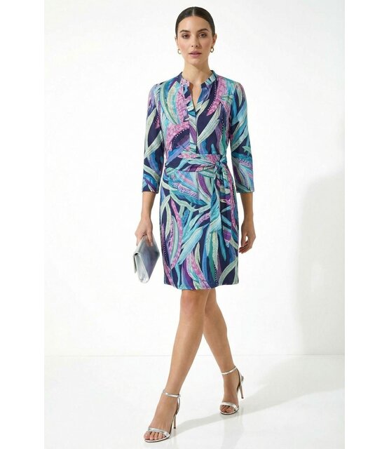 MARC ANGELO PRINT DRESS 1226