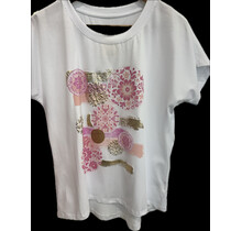 MITICA & CO FLORAL PRINT TSHIRT 690