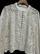 LUCY.H STUDIO LACE SHIRT 5626