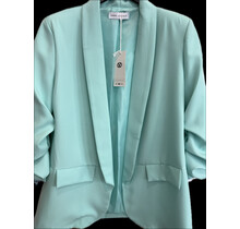 MARC ANGELO RUFFLED SLEEVE BLAZER 1150