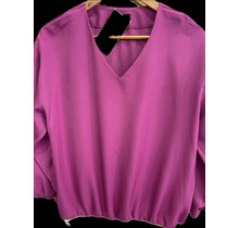 EMI V- NECK LONG  SLEEVE TOP 1678