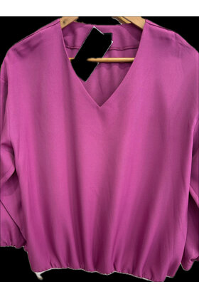 EMI V- NECK LONG  SLEEVE TOP 1678