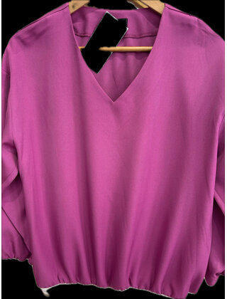 EMI V- NECK LONG  SLEEVE TOP 1678