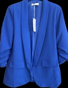 MARC ANGELO RUFFLED SLEEVE BLAZER 1150