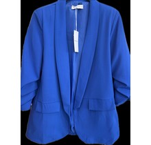 MARC ANGELO RUFFLED SLEEVE BLAZER 1150