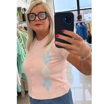 JASMINE SHORT SLEEVE KNIT 8770