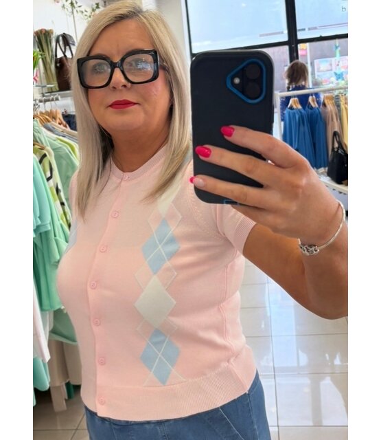 JASMINE SHORT SLEEVE KNIT 8770