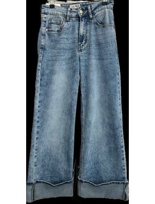 MISS FANNY TURN  UP DENIM 250