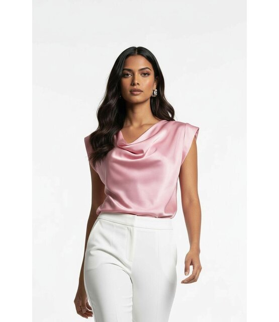 MARC ANGELO SATIN TOP 1132