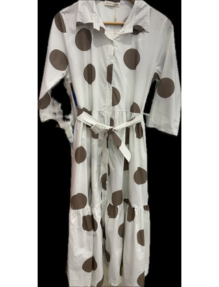 CEM POLKA DOT SHIRT DRESS 388