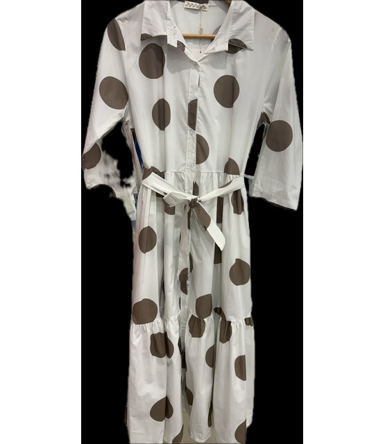 CEM POLKA DOT SHIRT DRESS 388