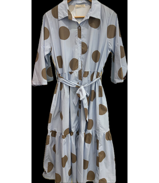 CEM POLKA DOT SHIRT DRESS 388