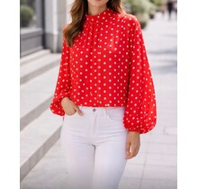 LATINO POLKA DOT TOP 1573