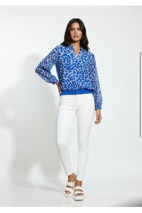MARC ANGELO LEOPARD BAND TOP 5555