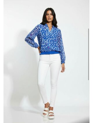 MARC ANGELO LEOPARD BAND TOP 5555