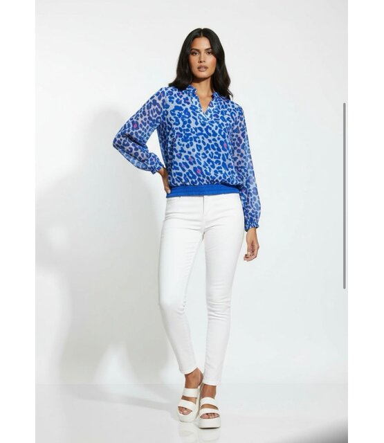 MARC ANGELO LEOPARD BAND TOP 5555