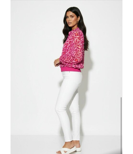 MARC ANGELO LEOPARD BAND TOP 5555