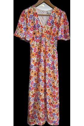 MARC ANGELO PRINT DRESS 404