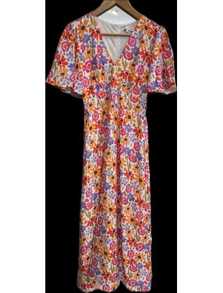 MARC ANGELO PRINT DRESS 404