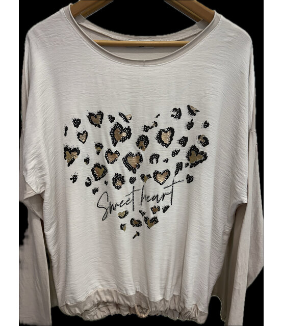 MADE IN ITALY HEART TOP 4444