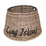 GeWoon Grote ronde rieten lampenkap - Long Island