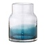 Bloomingville Vaas Blauw Glas - Ø15xH19 cm