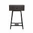 BePureHome Sidetable Skybox Zwart - 45x30xH70 cm