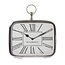Riverdale Tafelklok Luton Zilver - 25x6xH28 cm