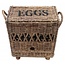 GeWoon Rieten eiermand 12 stuks - Eggs