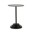 By-Boo By-Boo Zwarte Aluminium Bijzettafel Hornett - Ø40xH57 cm