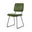 By-Boo Groene Eetkamerstoel Whip - 59x47xH88 cm