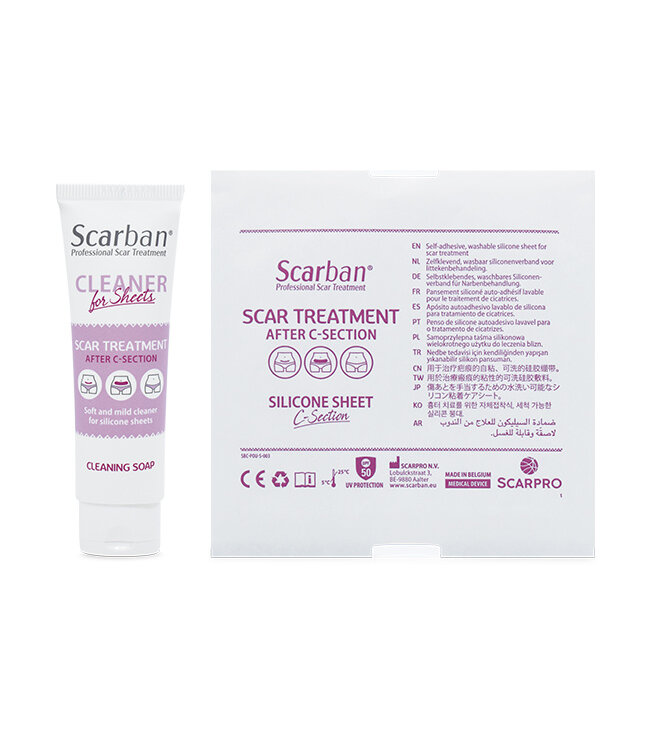 Scarban C-Section litteken siliconenpleister