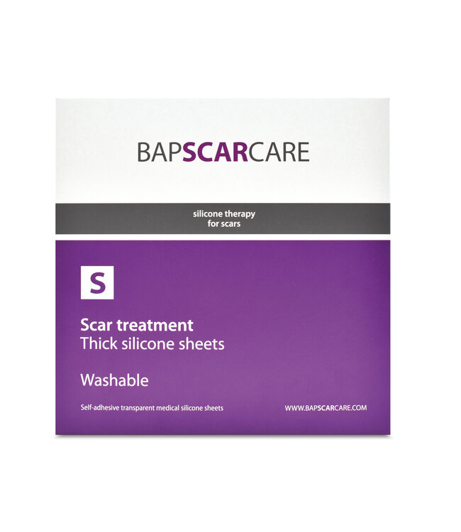 BAPSCARCARE S scar silicone plaster reusable