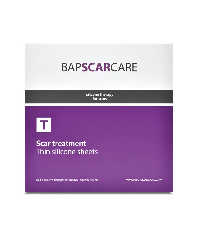 BAPSCARCARE T scar silicone plaster extra thin