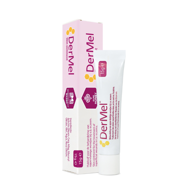 DerMel Skin ointment for superficial wounds