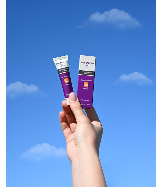 BAPSCARCARE Scar Silicone Gel with SPF40