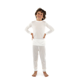 DermaSilk Set aus langärmligem Hemd und Hose für Kinder