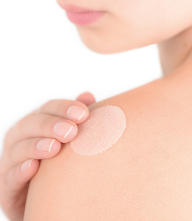 Scarban Elastic scar silicone plaster oval