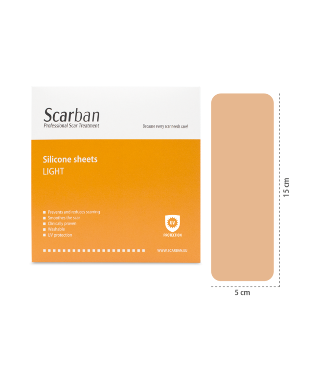 Scarban Light Narben-Silikonpflaster (dünn)