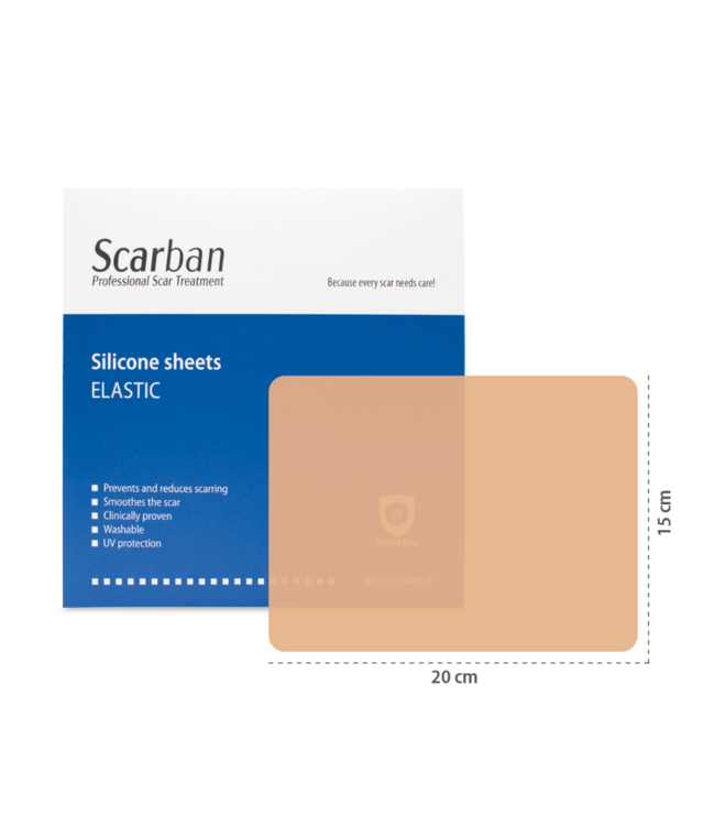 Scarban Elastic litteken siliconenpleister