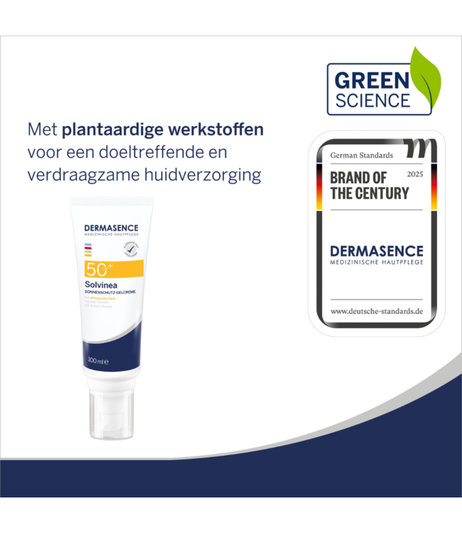 Dermasence Solvinea Sun protection gel cream SPF 50+