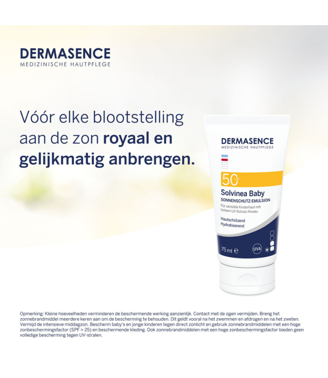 Dermasence Solvinea Baby Sonnenschutzemulsion LSF 50