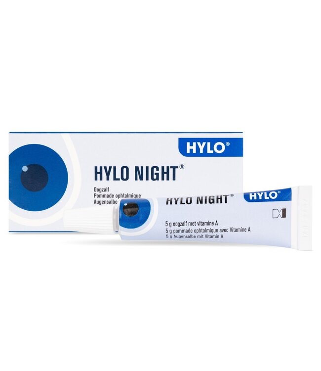 Hylo Night eye ointment for dry eyes
