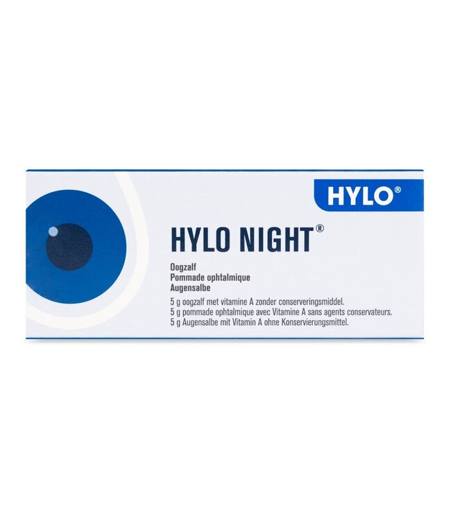 Hylo Night eye ointment for dry eyes